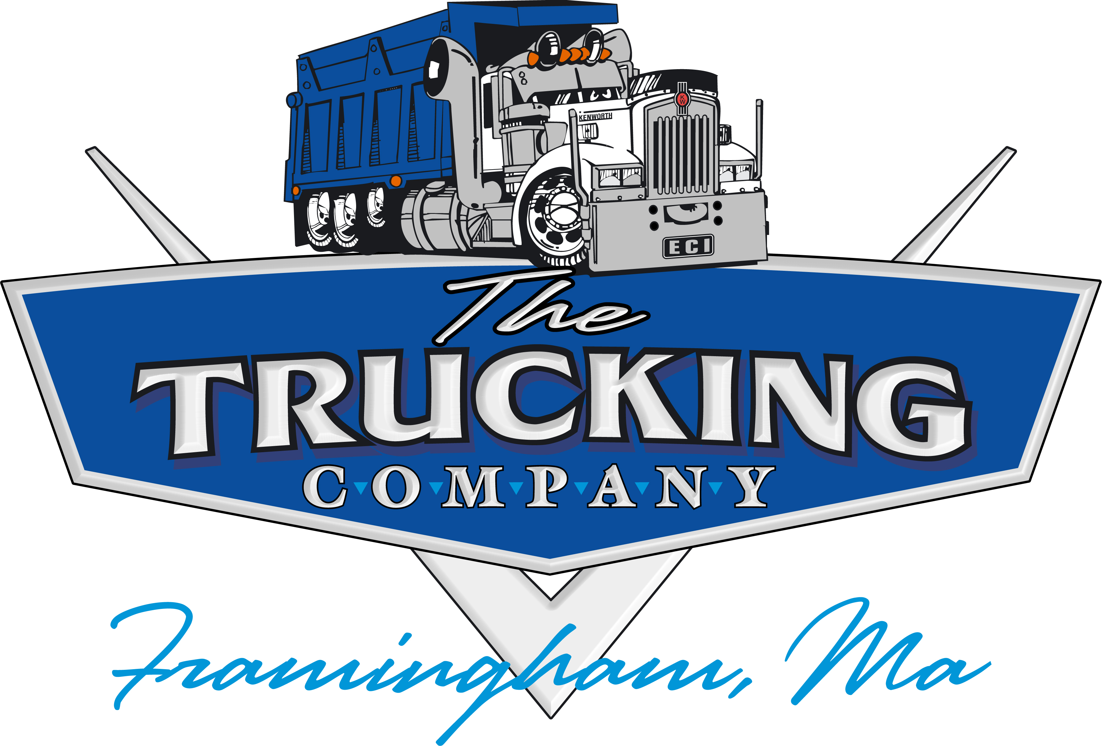 Logo on truck
